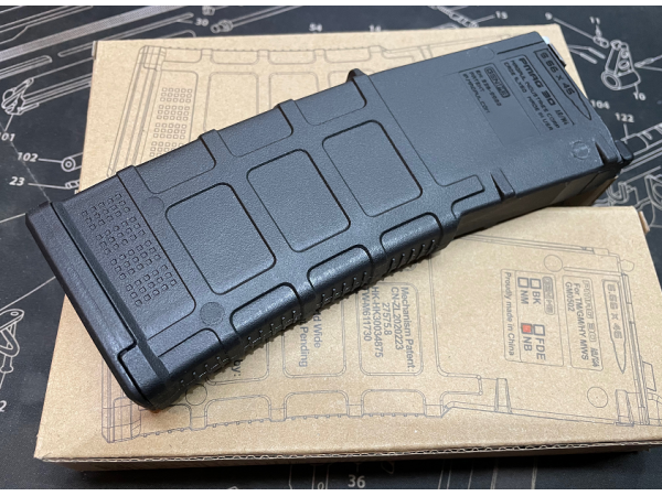 T Guns Modify EVO MWS 35Rds Gas Magazine for TM GM MWS ( BK )